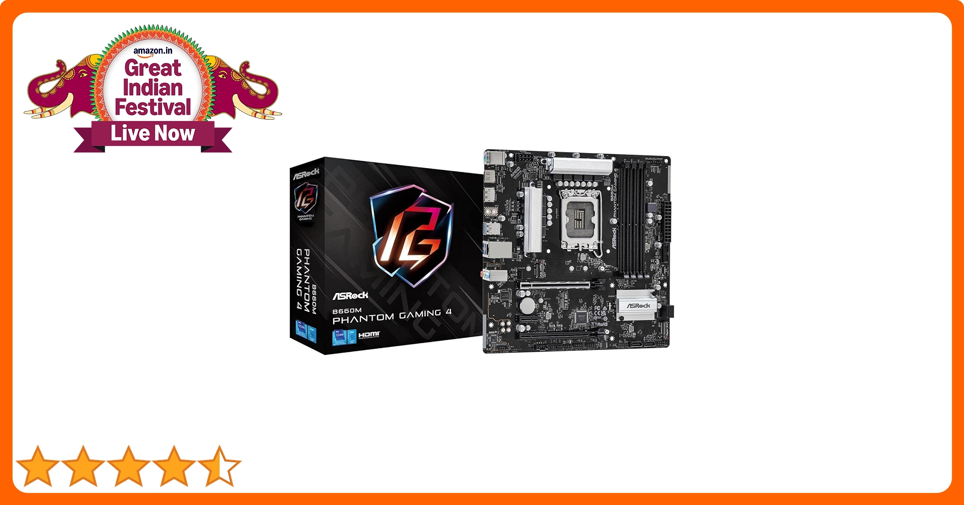 【動作OK】ASRock B660M PHANTOM GAMING 4 ASRock | B660M Phantom Gaming 4